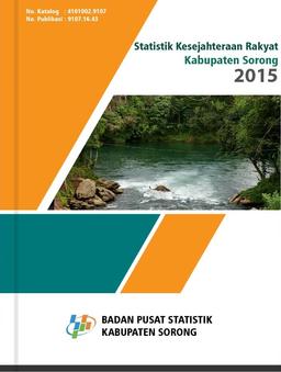 Statistik Kesejahteraan Rakyat Kabupaten Tambrauw 2015