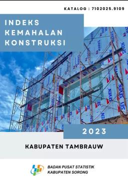 Indeks Kemahalan Konstruksi Kabupaten Tambrauw 2023