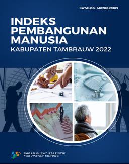 Human Development Index Of Tambrauw Regency 2022