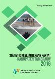 Statistik Kesejahteraan Rakyat Kabupaten Tambrauw 2016